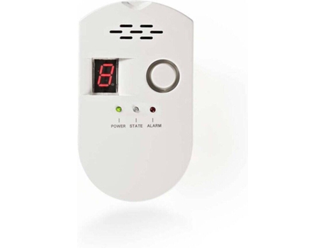 Detetor de Gás Tomada KÖNIG EN50194 — 85 dB | Interior