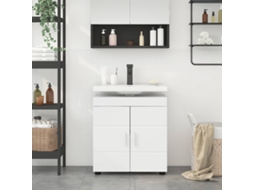 Vidaxl Conjunto De Armários Para Banheiro Tulum Branco 60 X 34 X 63 Cm