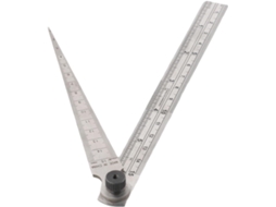 Conjunto De Sensor Calibre Cônico Com Escala Abertura Cunha 1a 15mm E Régua 170mm Para Medição Precisa Furos Ranhuras