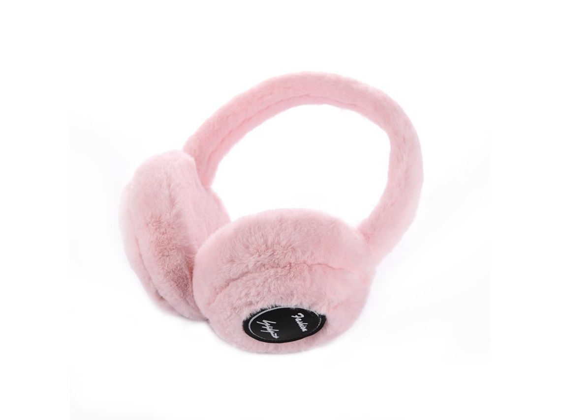Fones De Ouvido Sem Fio Bluetooth 5.0 Recarregáveis, Com Protetores Auriculares Extra Macios E Quentes, E Microfone Brilvibera (rosa)