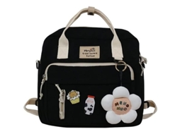 Mochila Kawaii Com Pingentes De Flores Acessórios Mochila Estética Fofa Para Mulheres Mochila Para Notebook