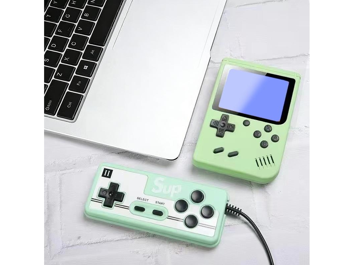 Console Portátil Retrô com 500 Títulos Clássicos AQUAFORGE