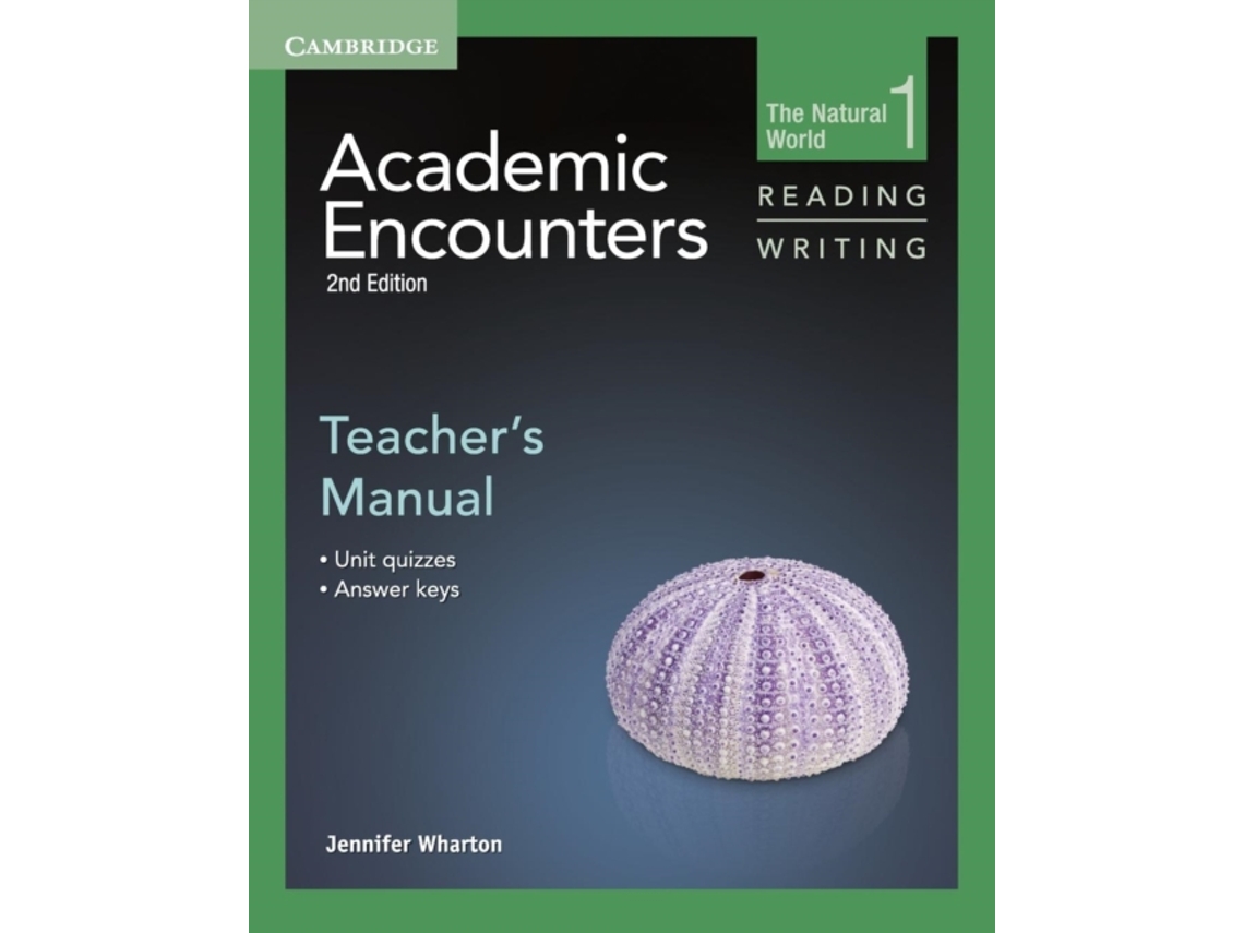 Livro Academic Encounters Level 1 Teachers Manual Reading and Writing de Jennifer Wharton (Inglês)