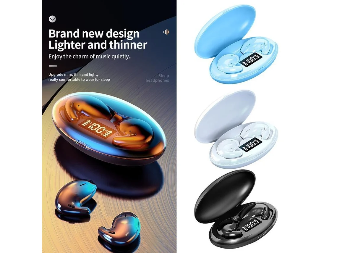 Auriculares Bluetooth True Wireless Invisible Sleep Ipx5 Waterproof Double Noise Cancelling
