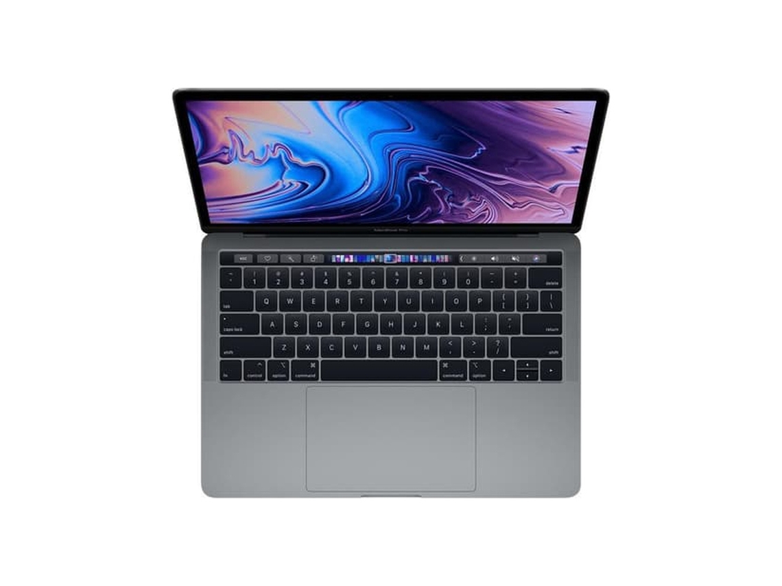 Apple Macbook Pro (13 Polegadas 2019, 2 Tbt3) I5-8257u 16gb 256gb Ssd / Prateado / Sinais De Uso - Teclado Alemão