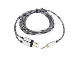 Cable de substituição de áudio para auriculares Focal Elegia Glear Mg Celestee Stellia Elear Clear Radiance | LOGITECH
