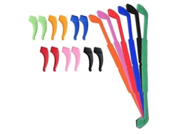 Wabjtam Pacote com 6 Tiras de Silicone Antiderrapantes para Óculos Pares Ganchos Fixação Orelha, Rete Ntor Macio GOKOCO