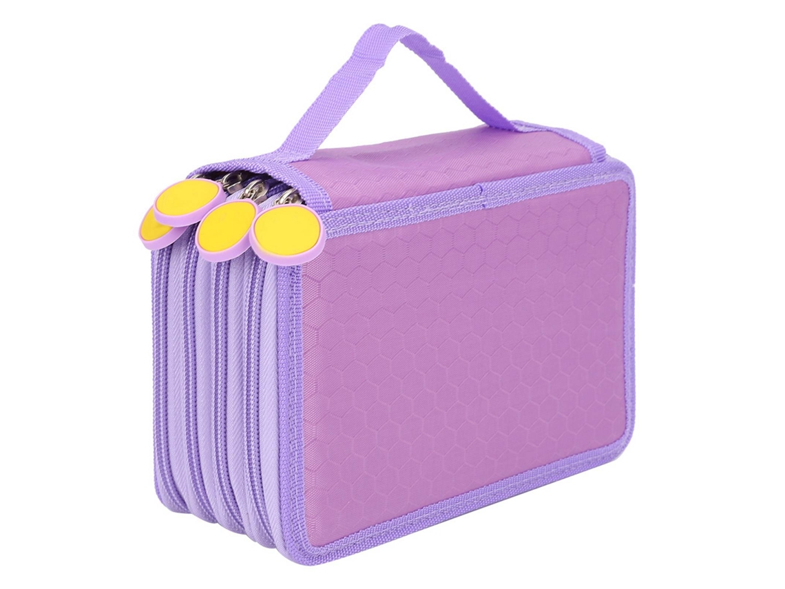Estuche De Lápices 72 Agujeros 4 Capas Grande Capacidad Dibujo Estudiantes Niños