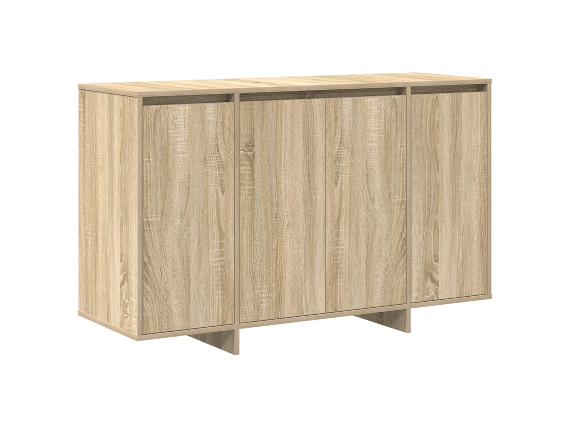 Conjunto 1 Buffet Vidaxl Castanho Derivados De Madeira (120 X 41 X 75 Cm)