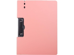 Prancheta Dobrável A4 Rosa Com Capa Protetora Para Documentos, Ideal Para Enfermagem E Escritório