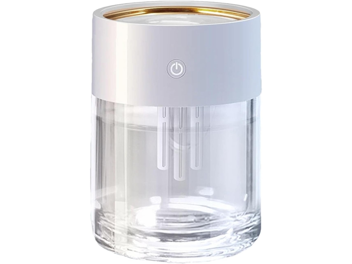 Umidificador De Névoa Fria Mesa Usb Com Iluminação Led 2l Decorativo Para Casa E Pulverização