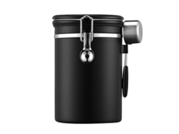 Pote hermético de aço inox 304, armazenamento de café, chá, doces, 1.8l | S/MARCA