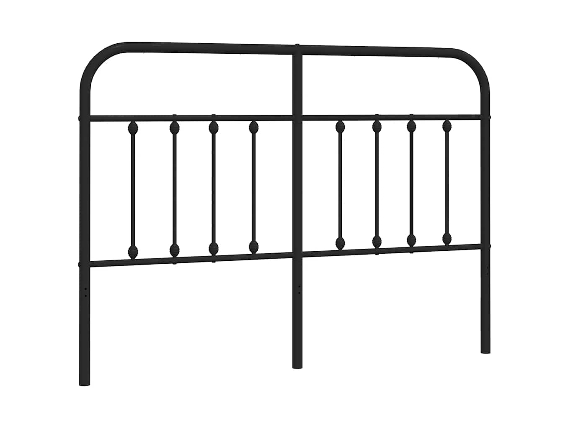 Cabeceira de substituição de 150 cm em metal marrom, exclusiva da MAISON.