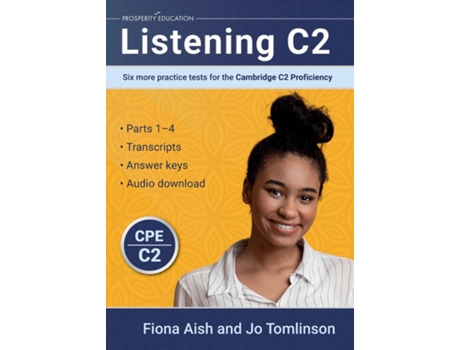 Livro Listening C2 Six more practice tests for the Cambridge C2 Proficiency de Fiona Aish (Inglês)