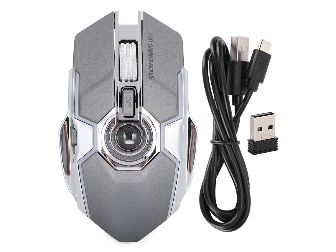 Rato Gaming Sem Fio LAXISCREED 2.4ghz 1600dpi