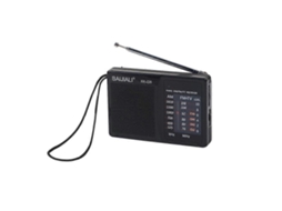 Rádio Receptor Mini Baijiali, Rádio Retrô Versátil Fm Am De Onda Completa, Rádio Portátil Para Camping Ao Ar Livre, Preto