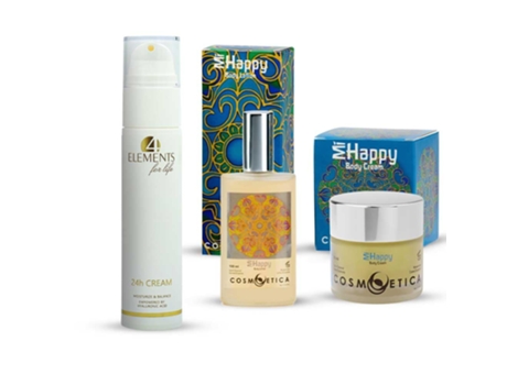 Pure Harmony Set Projetado para Nutrir e Proteger Sua Pele Da Cabeça Aos Pés 4 ELEMENTS FOR LIFE