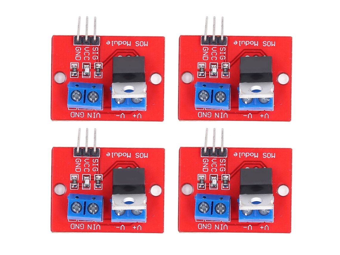 Kit Módulo Driver Mos Para Raspberry Pi 4pcs 0-24v