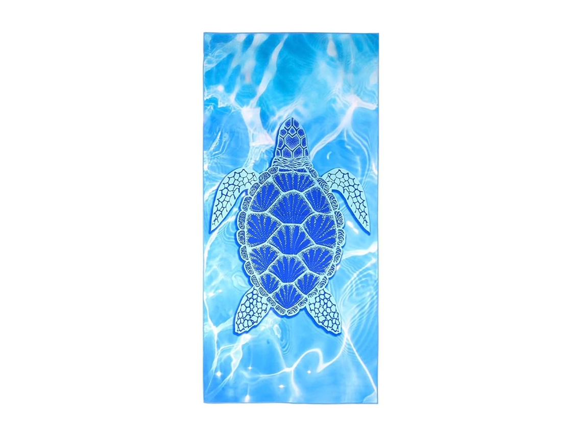 Toalha De Praia Grande Em Microfibra, 90x180cm, Altamente Absorvente, De Secagem Rápida E Resistente À Areia.
