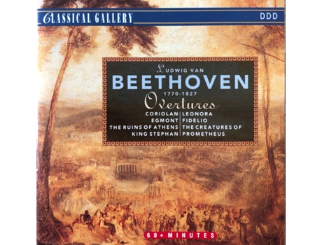 CD Overtures 1993 de Ludwig Van Beethoven