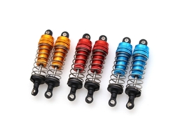 Peças De Amortecedor Dianteiro E Traseiro De Metal Para Peças De Automóvel Rc Wltoys 144001