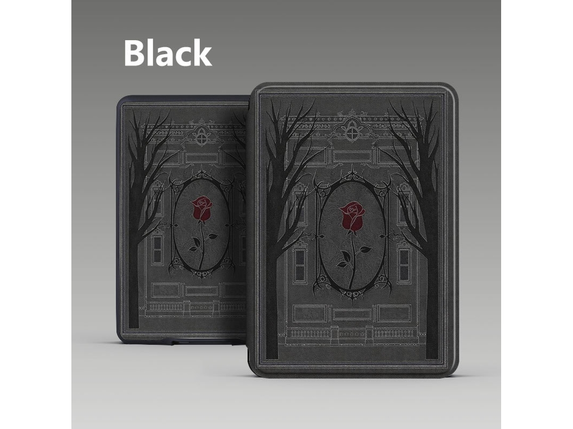 Capa Para Kobo Clara Bw 6" N365 Com Alça E Colmeia - Preto - Eifson (compatível)
