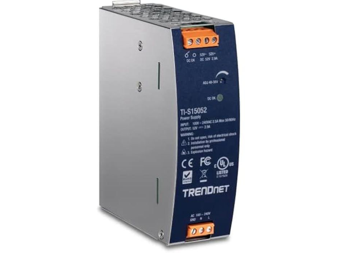 Fonte de Alimentação Industrial TRENDNET 150W 52V Dc com Função de Controlador de Fator de Potência