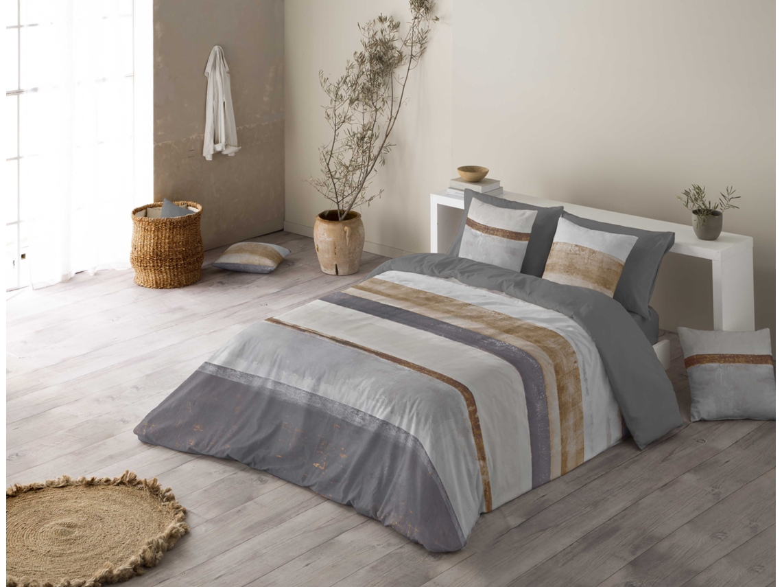 Capa de Edredão de Cama 90 Algodão Extra Macio Feito na Espanha Alan NATURALS