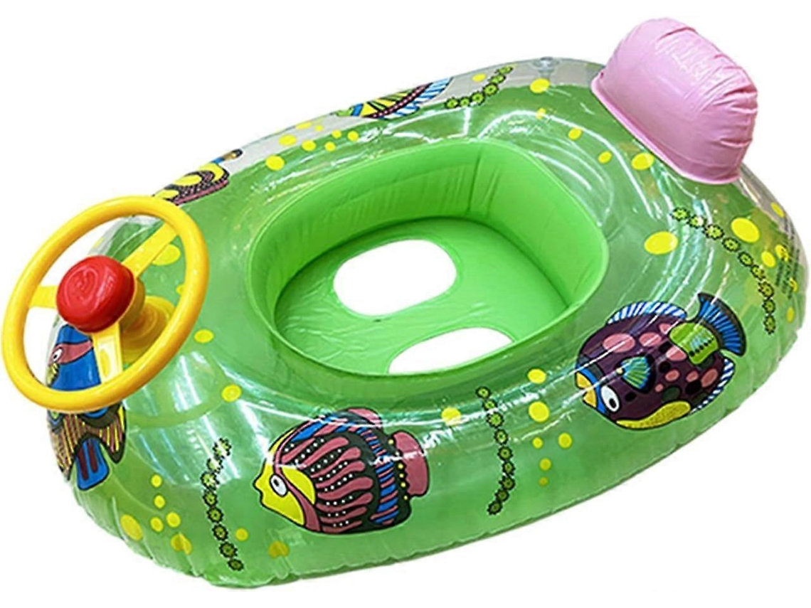 Boia com Assento e Volante, Para Piscina, Bebês e Crianças, AQUAFORGE