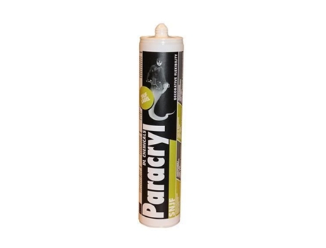 Selante Acrílico Paracryl Cartucho 310 Ml Branco Embalagem com 25 30002000 DL CHEMICALS