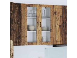 Vidaxl Painel De Lava-louça Kalmar Madeira Antiga 80 X 31 X 100 Cm
