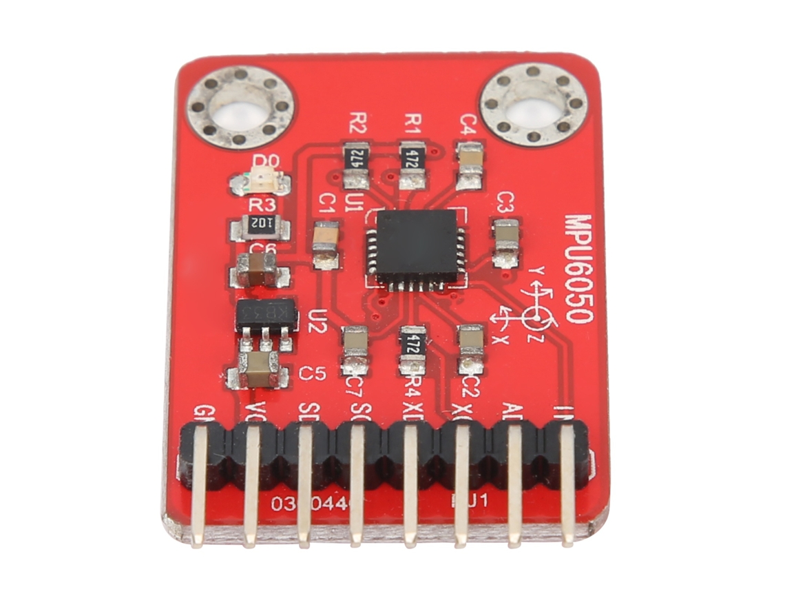 Módulo Sensor Mpu6050 Acelerômetro Giroscópio 6 Eixos Conversor Ad 16 Bits | S/MARCA