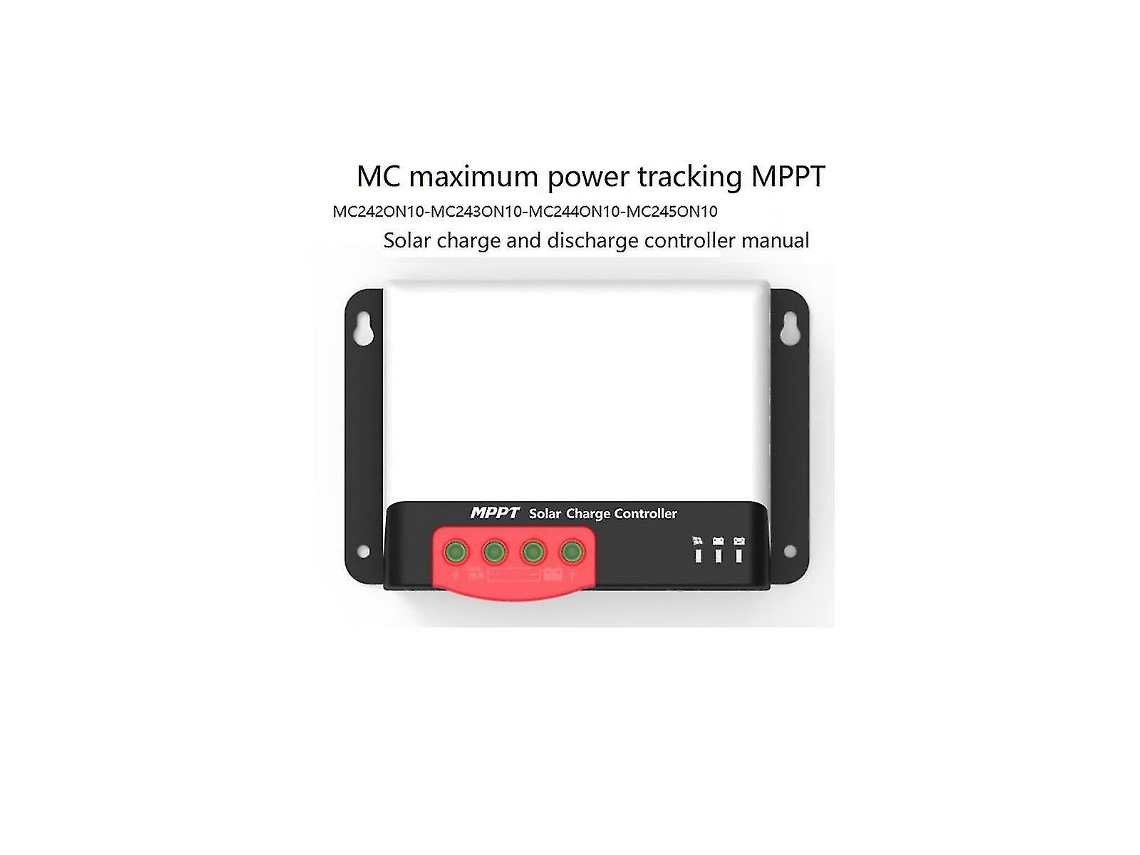 Controlador De Carga Solar Mppt, Regulador Solar Para Baterias De Lítio De 12 V E 24 V Com Lv Olysi Shop (20 A)