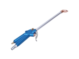 Pistola de ar comprimido AD-25 de 400 mm de comprimento para limpeza com haste flexível, soprador de pó, ferramenta pneumática