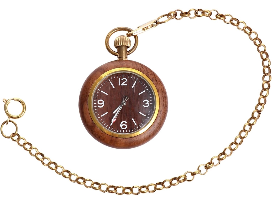 Bolsa para Relógio Vários Estilos Quartzo Numerais Romanos Estilo Vintage Design em Vidro Metálico Precisão Masculino GOKOCO