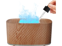 Difusor De Chamas Iluminação Led 7 Cores, Recarregável Via Usb