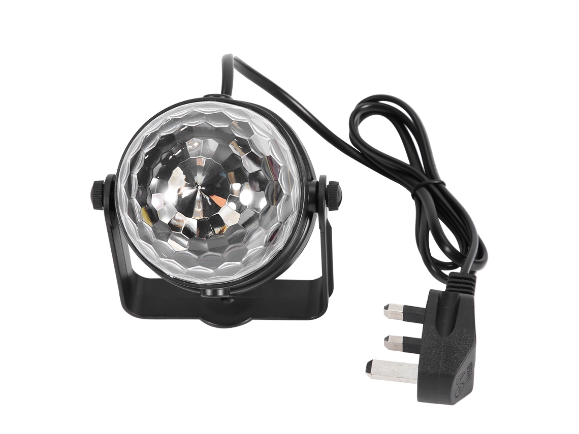 Luz de Palco LED Rotativa com Efeito de Bola Disco para Festa com S/MARCA