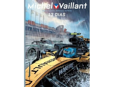 Livro Michel Vaillant 8, 13 Dias de Philippe Graton e Denis Lapière (Português)