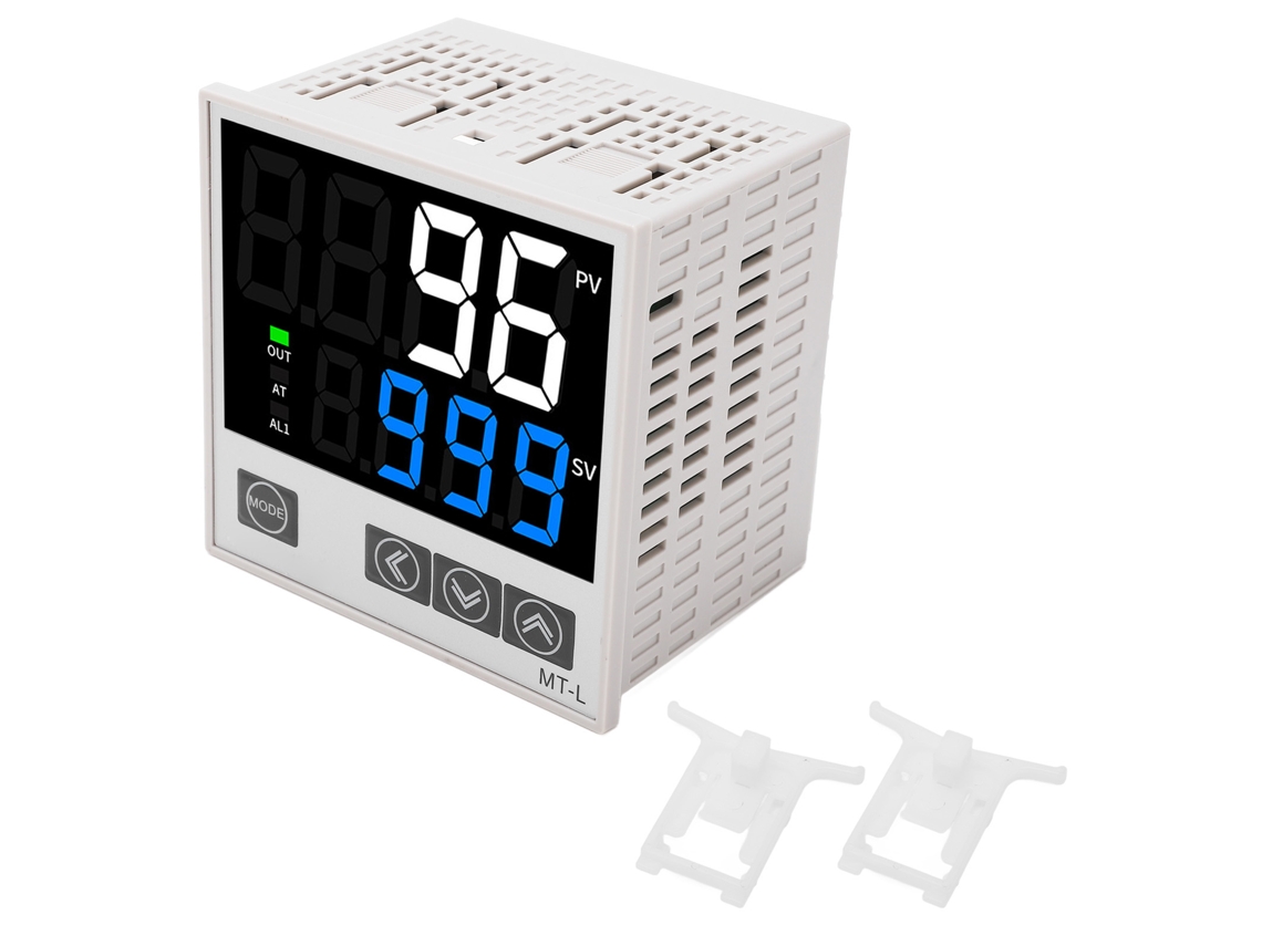 Kit Controlador De Temperatura Pid Inteligente Display Digital Ac100‑240v 96x96mm