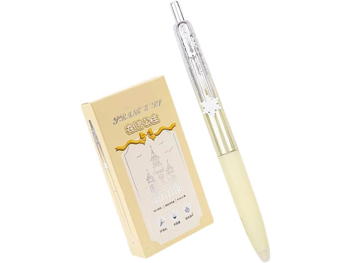 Conjunto De 12 Canetas Em Gel Retráteis 0,5 Mm, Com Cabo Ergonômico,