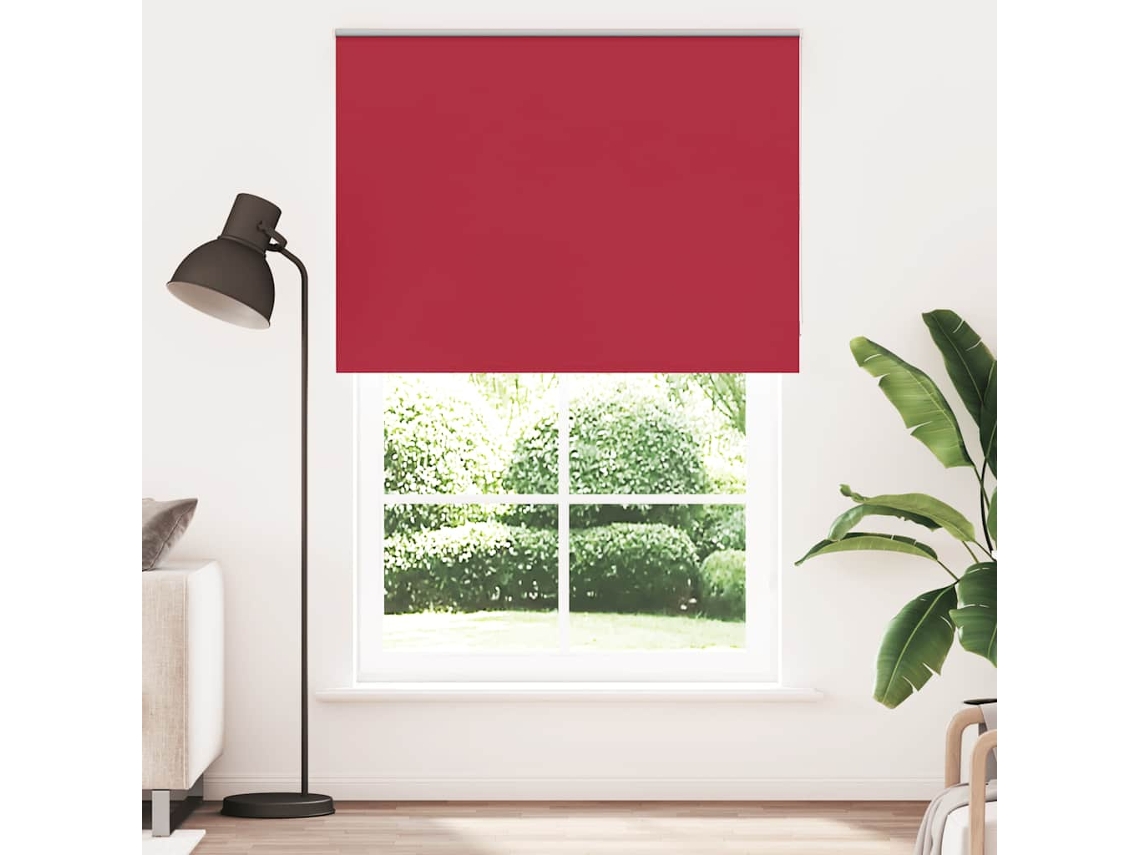 Vidaxl Persiana De Enrolar 145x230 Cm Largura Tecido 141,6cm Poliéster