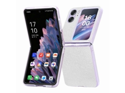 2026 capa Protetora Compatível com Oppo Find N2 Flip 5g Smartphone Branca