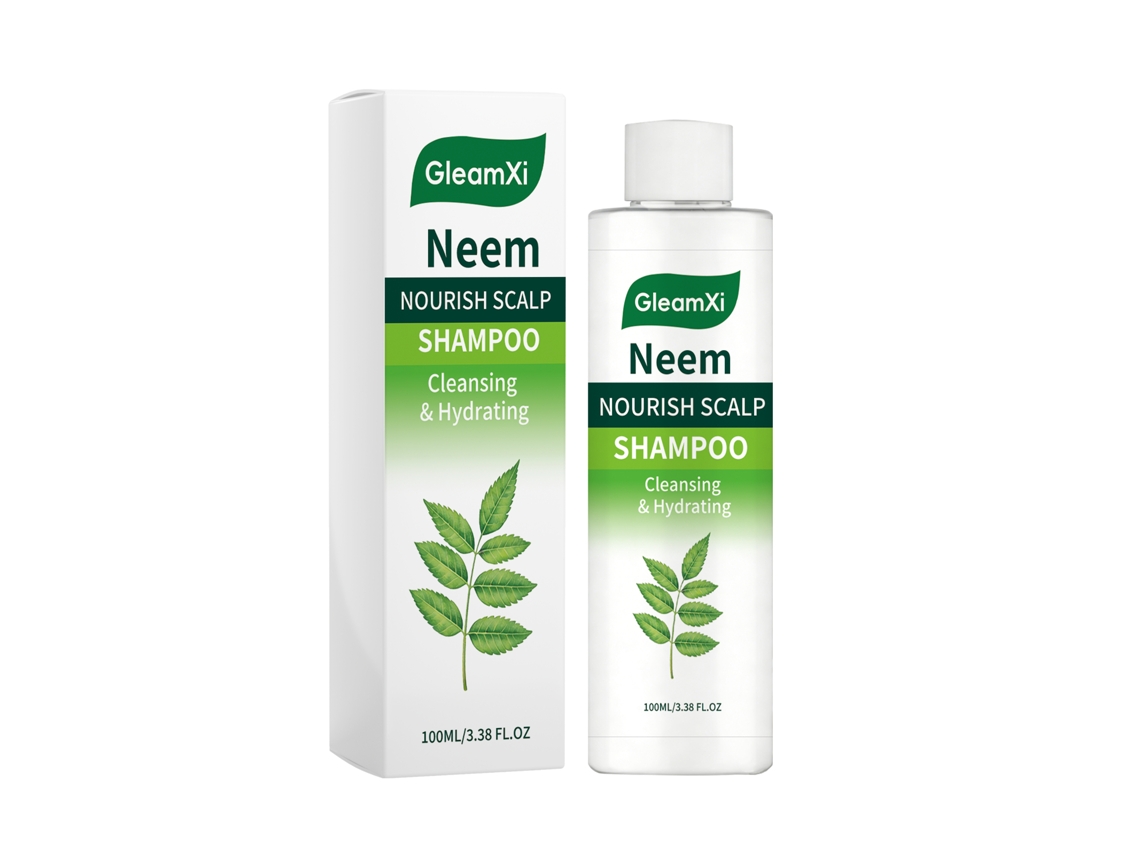 Shampoo Neem Gleamxi Hidratante Cabelos Refrescos