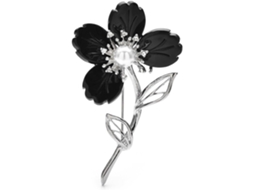 Conjunto De 4 Broches Trevo Da Sorte Com Conchas E Flores, Em Diversas Cores, Com Pérolas, Para Mulheres Acessório De