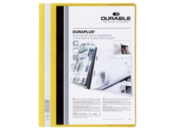 Pasta Durável Duraplus Din A4 Amarela Extra Larga DURABLE