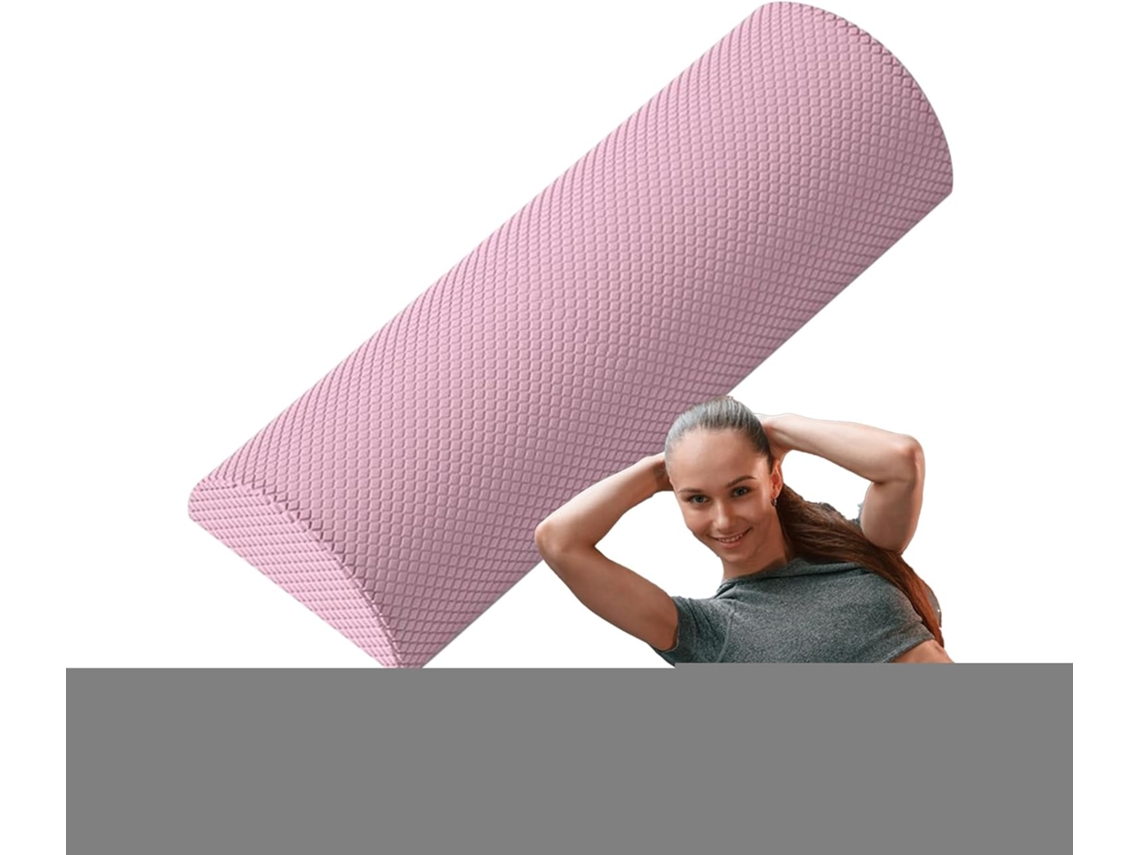 Rolo de Espuma MILISTEN, Semicircular, para Alongamento e Pilates