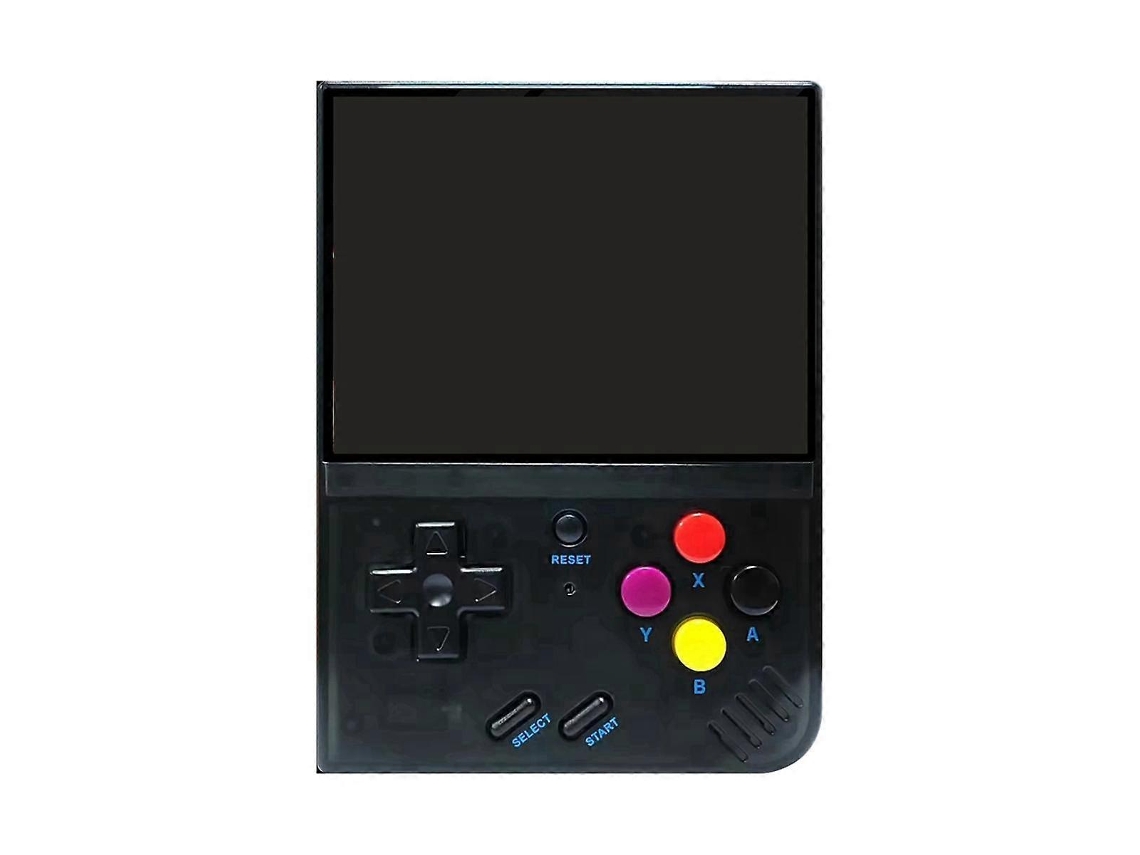 Console De Videogame Portátil Retrô R33s, Tela Ips Transparente De 3,5 Polegadas, Mini Player De Videogame Portátil, Preto Ly Ebike