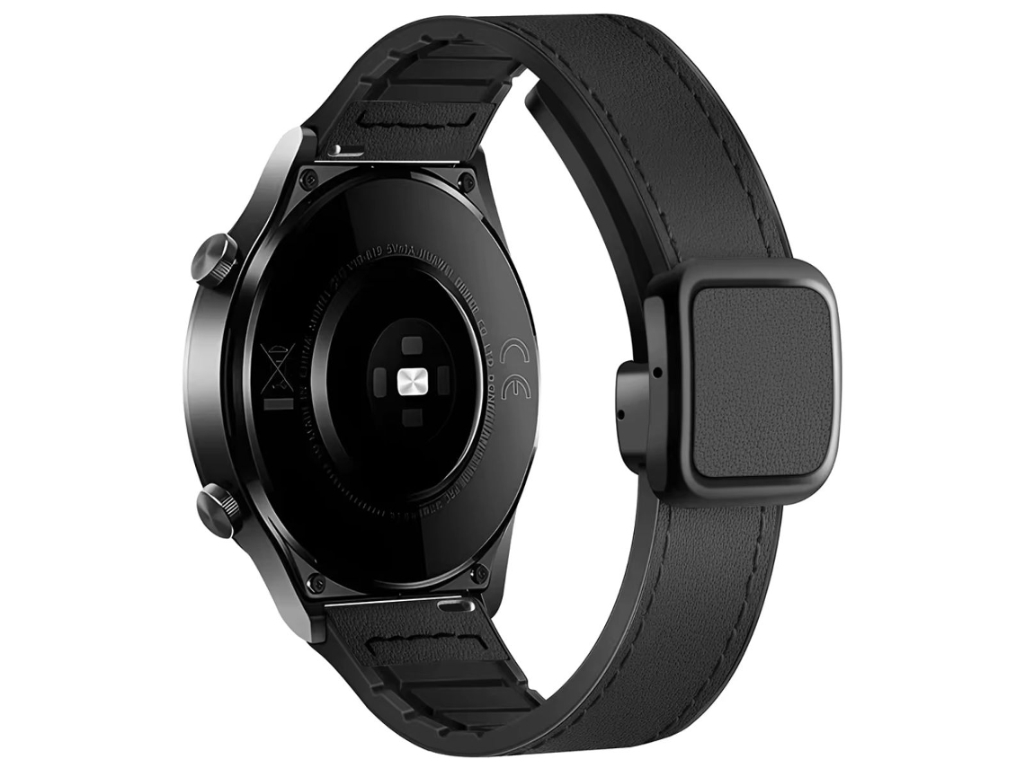 Bracelete Magnetico Pulseflex para Xiaomi Watch S4 Preto