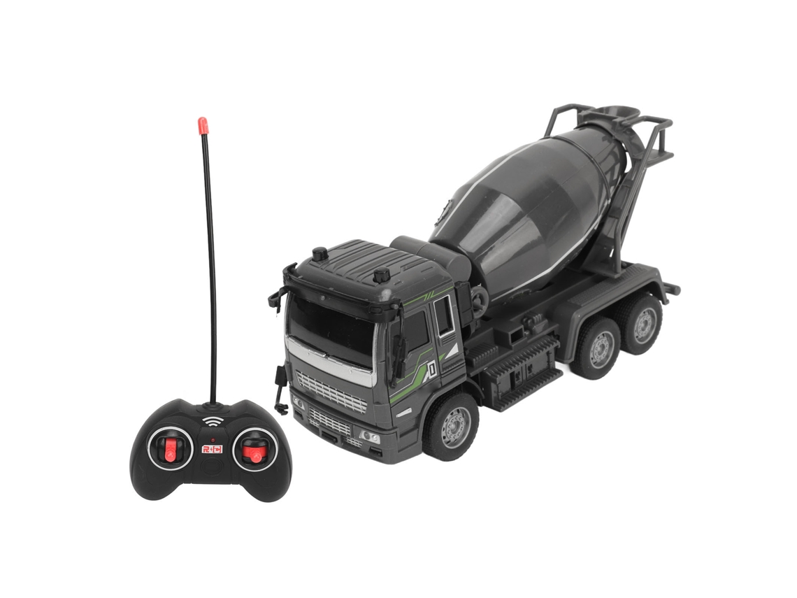 Mali caminhão Misturador de Cimento Rc 1:32 Controle Remoto com Iluminação e Múltiplas Articulações