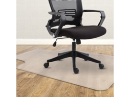Tapete Protetor Pvc Transparente 90x120 Cm Para Cadeira De Escritório